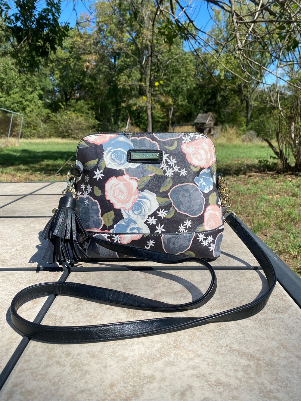 Madden Girl Floral Crossbody Bag